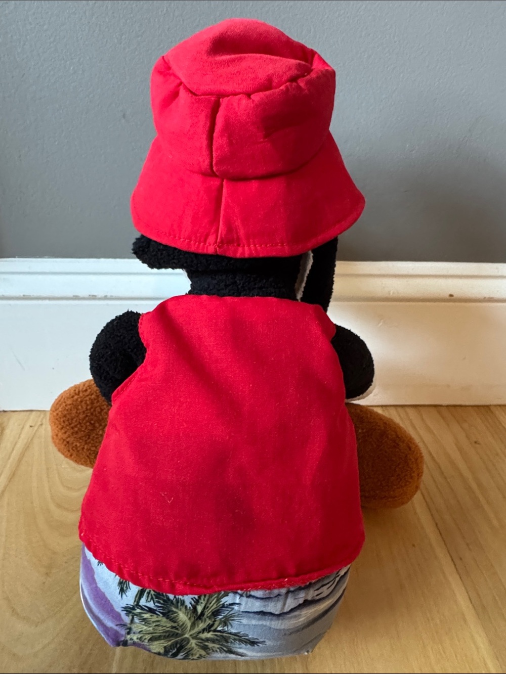 Disney Store Goofy Pool Party Plush 17” Tropical Hawaiian Beach Exclusive - Picture 4 of 9